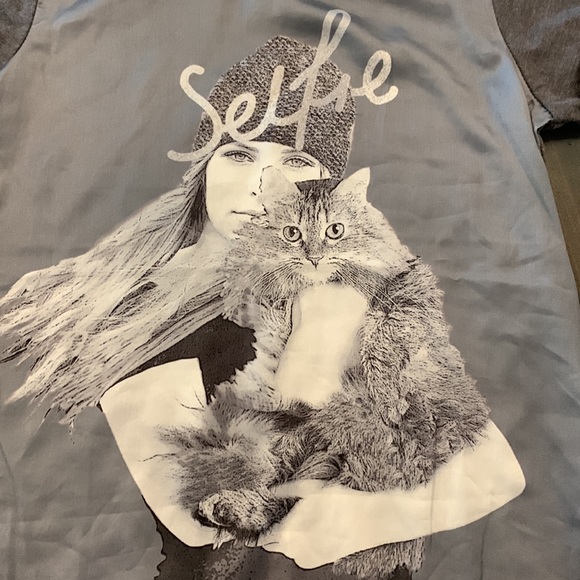 Dex shirt sleeve t-shirt girls size S (8) - Picture 3 of 5